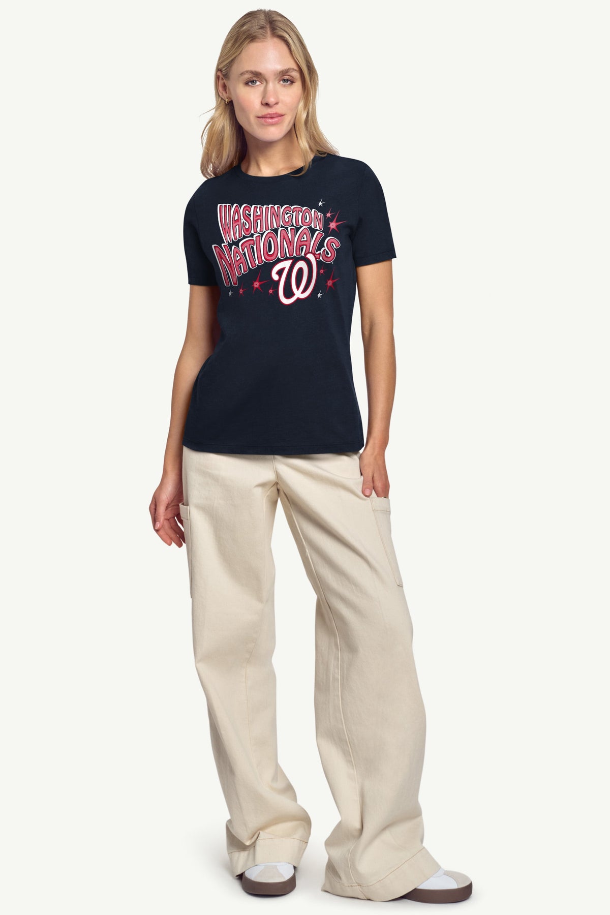 Starter Best Price / WOMENS WASHINGTON NATIONALS FIREWORKS T SHIRT