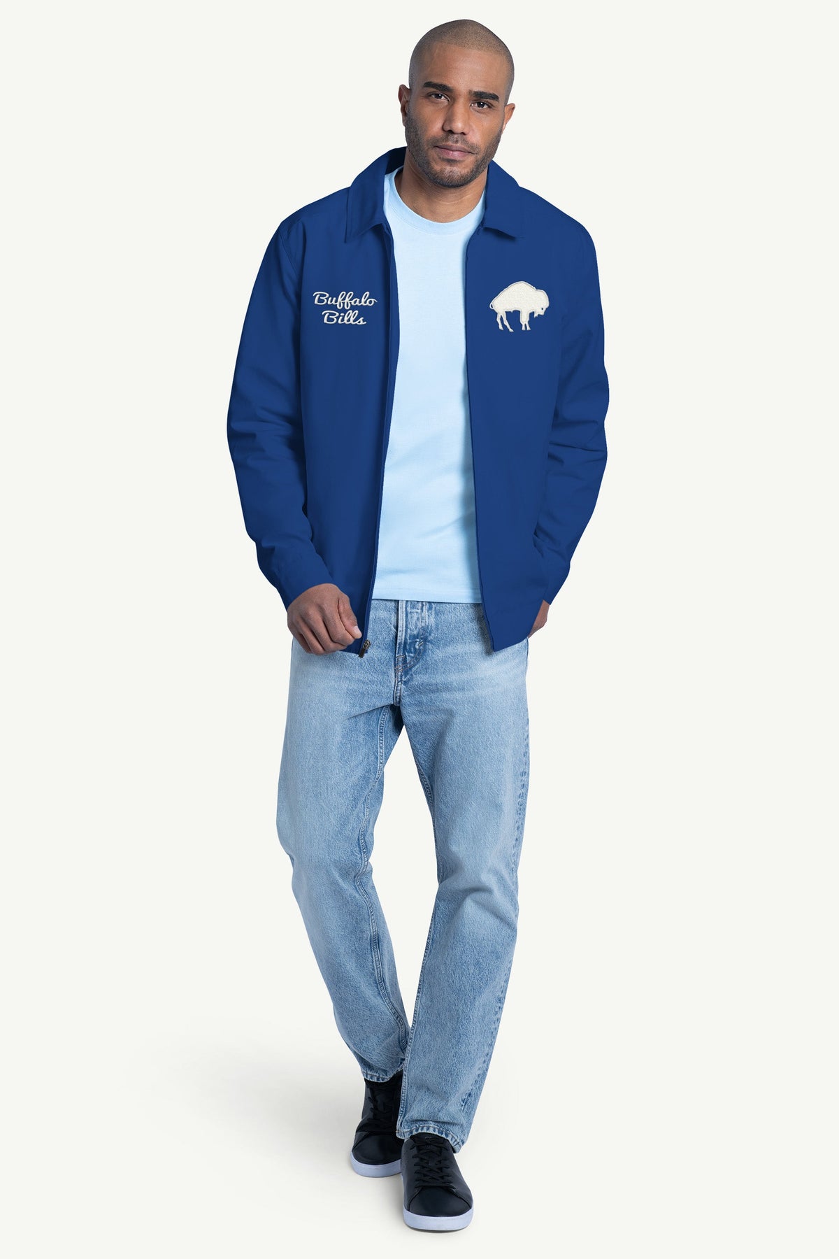 Starter Classic / MENS BUFFALO BILLS FRANCHISE FULL ZIP JACKET