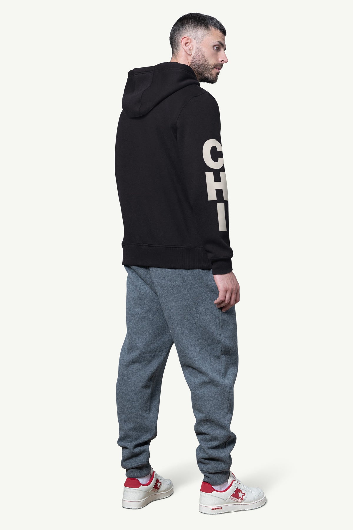 Starter Best Seller / MENS CHICAGO BEARS HANDOFF FLEECE HOODIE