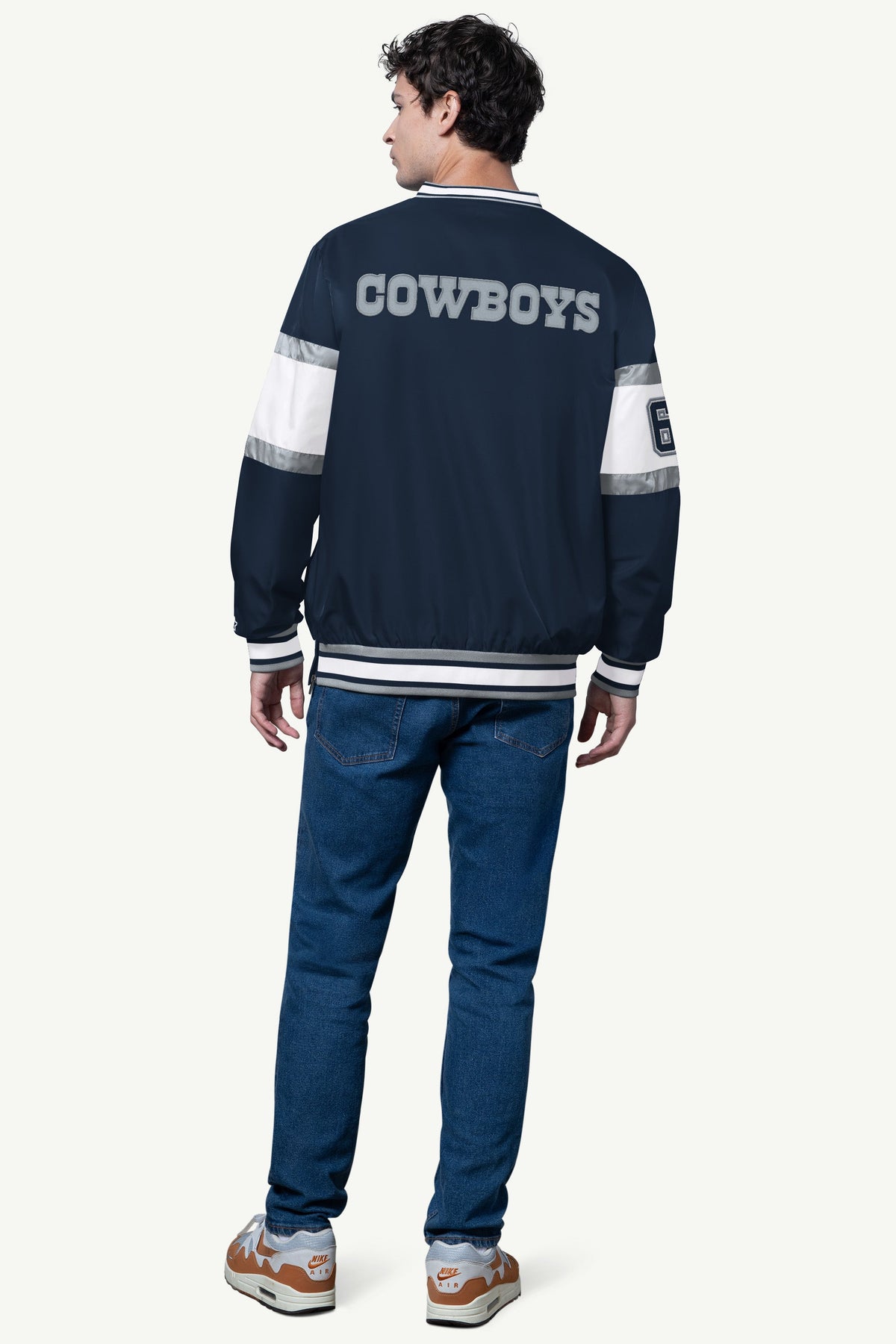 Starter Premium / MENS DALLAS COWBOYS SIGNAL COLLAR PULLOVER