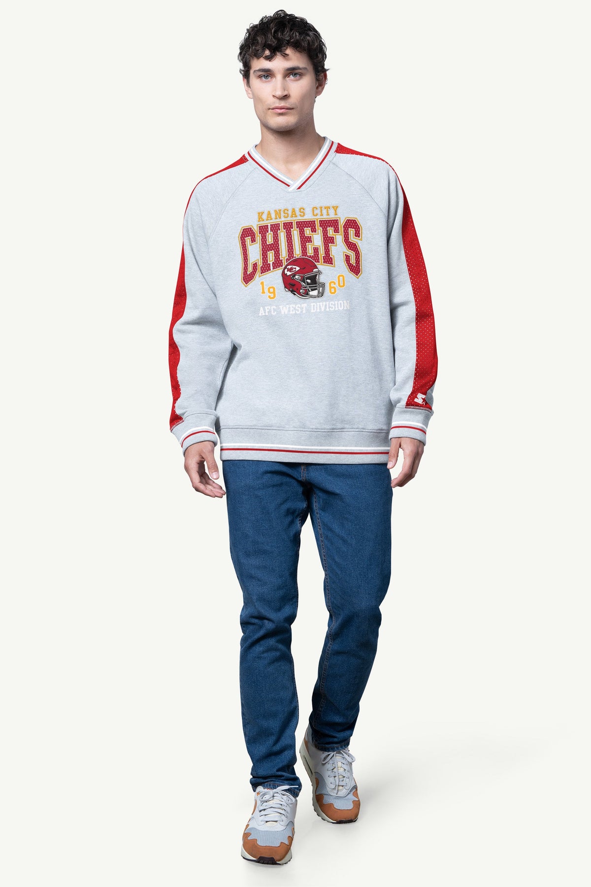 Starter Trusted / MENS KANSAS CITY CHIEFS RUNNER SWEATSHIRT