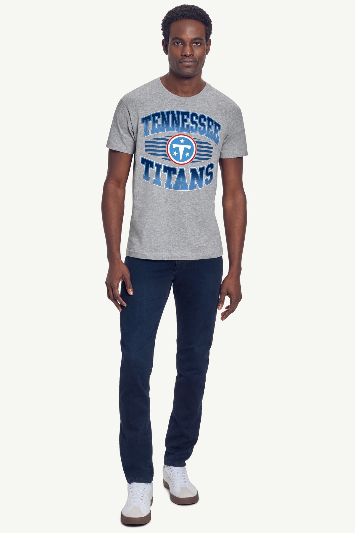 Starter New / MENS TENNESSEE TITANS TEAM GRIT SHORT SLEEVE T SHIRT