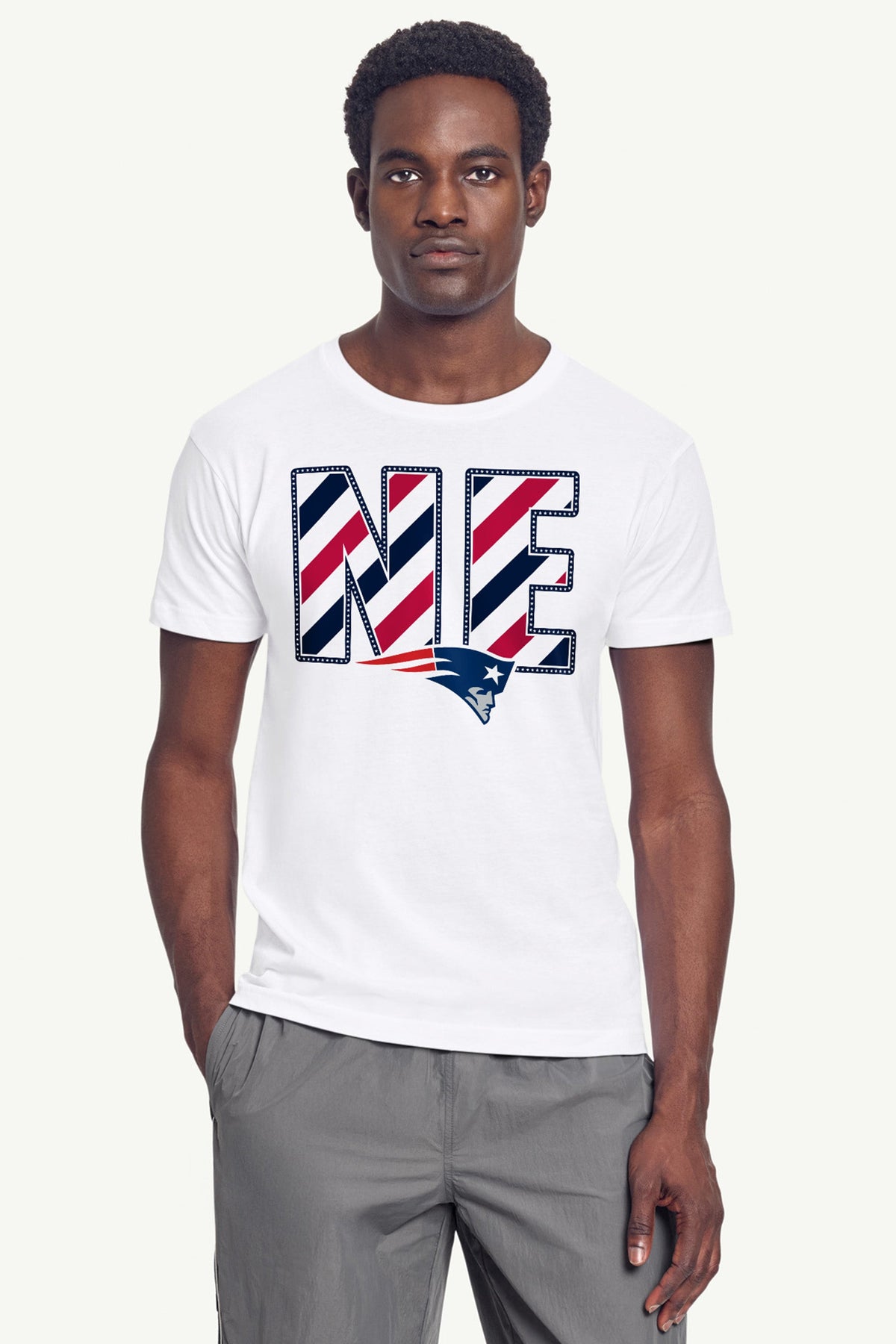 Starter Best Price / MENS NEW ENGLAND PATRIOTS STARS AND STRIPES T SHIRT