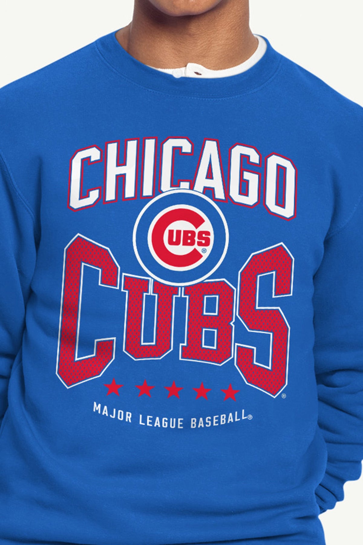 Starter Sale / MENS CHICAGO CUBS CENTER SQUEEZE SWEATSHIRT
