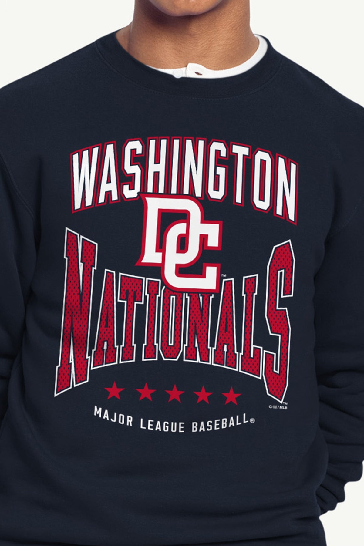 Starter Hot Sale / MENS WASHINGTON NATIONALS CENTER SQUEEZE SWEATSHIRT