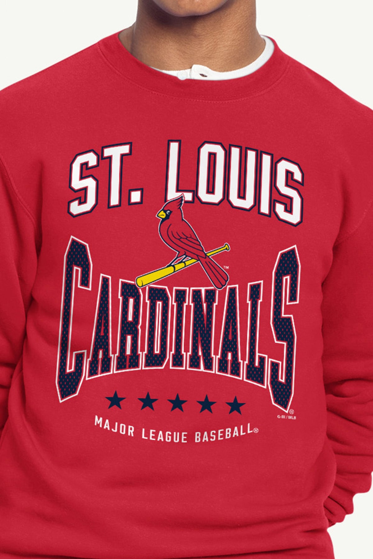 Starter Trending / MENS ST. LOUIS CARDINALS CENTER SQUEEZE SWEATSHIRT