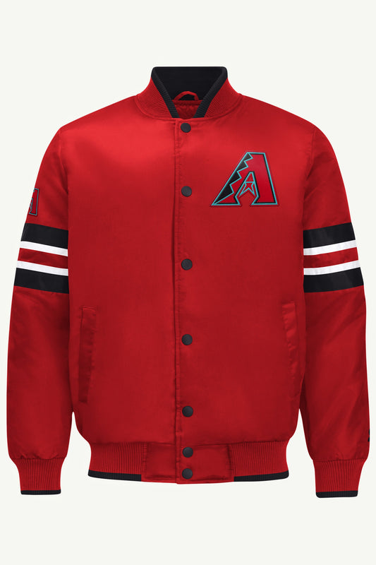 Starter Quality / MENS ARIZONA DIAMONDBACKS SATIN VARSITY JACKET