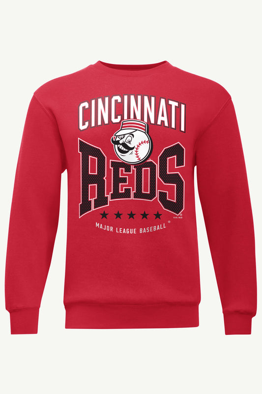 Starter Discount / MENS CINCINNATI REDS CENTER SQUEEZE SWEATSHIRT