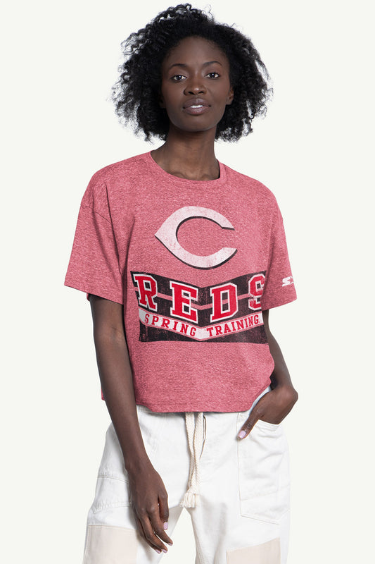 Starter Classic / WOMENS CINCINNATI REDS KNIT TEE