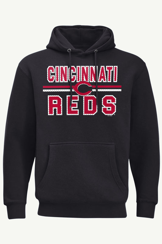 Starter Featured / MENS CINCINNATI REDS MESH LOOK HOODIE