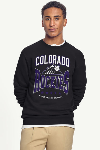 Starter Trending / MENS COLORADO ROCKIES CENTER SQUEEZE SWEATSHIRT