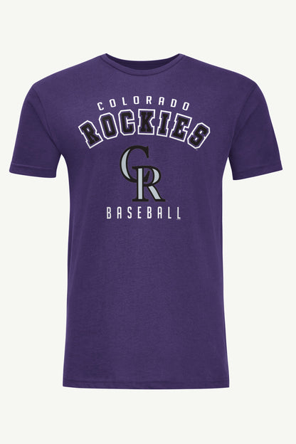 Starter Sale / MENS COLORADO ROCKIES TEAM T SHIRT