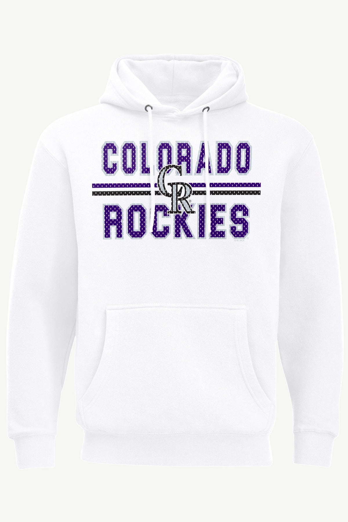 Starter Classic / MENS COLORADO ROCKIES MESH LOOK HOODIE