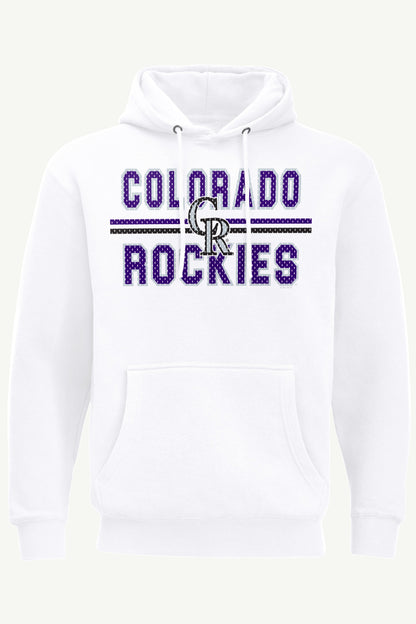 Starter Classic / MENS COLORADO ROCKIES MESH LOOK HOODIE