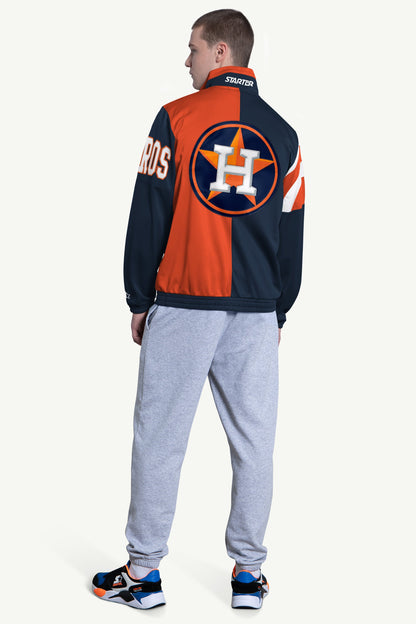 Starter Great Value / MENS HOUSTON ASTROS HERITAGE TRACK JACKET