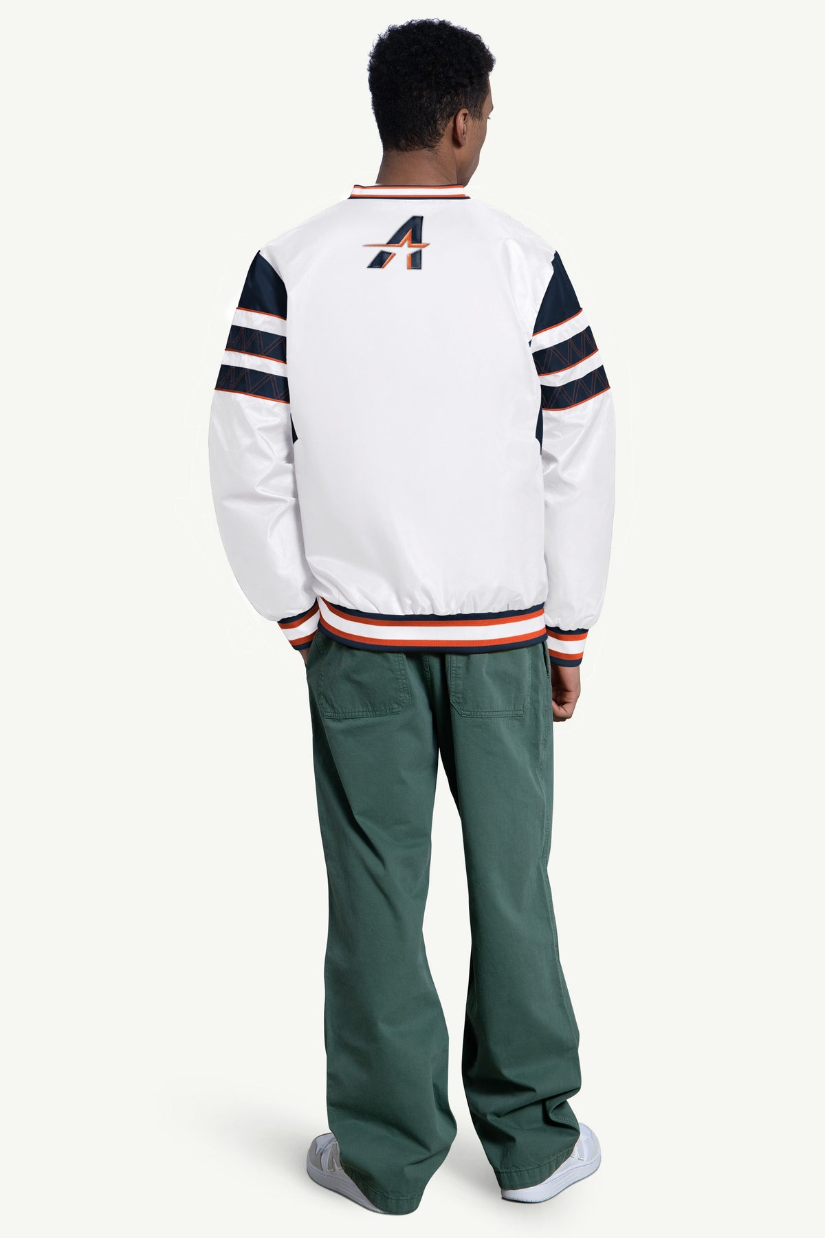 Starter Exclusive / MENS HOUSTON ASTROS ENFORCER V-NECK PULLOVER JACKET