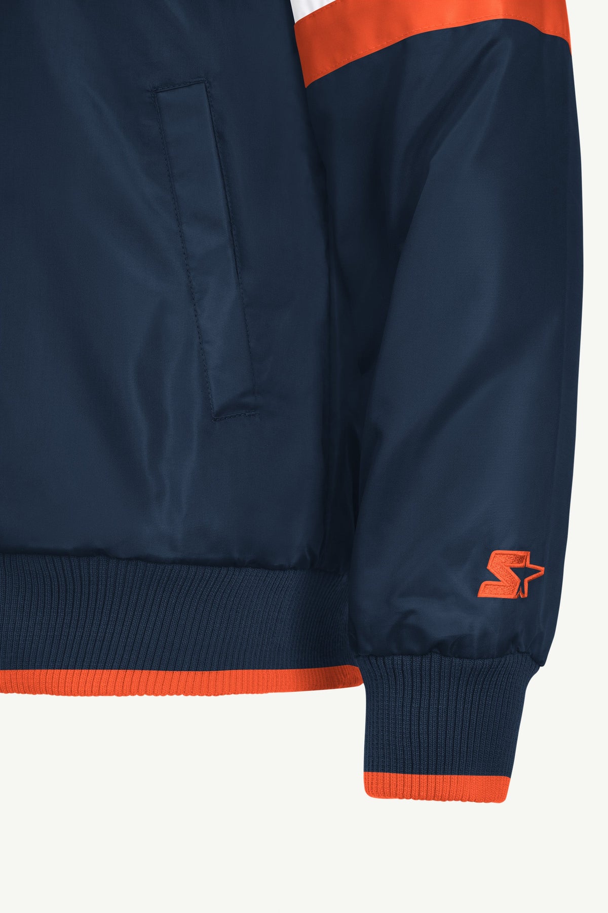 Starter Discount / MENS HOUSTON ASTROS SATIN VARSITY JACKET