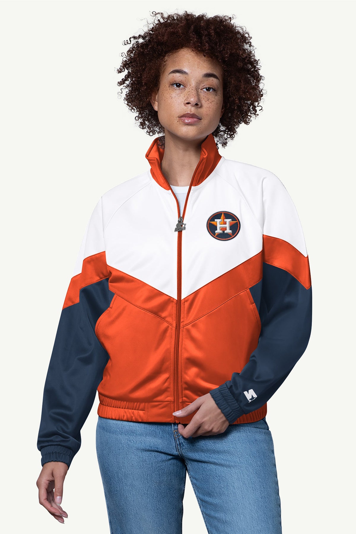 Starter Special Offer / WOMENS HOUSTON ASTROS TEAMWORK TRACK JACKET