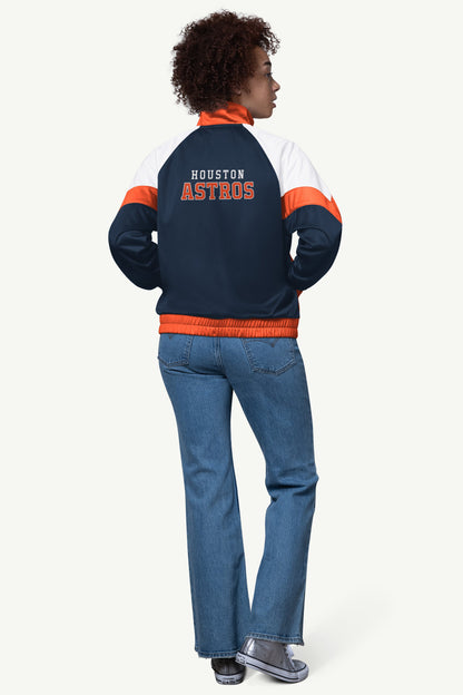 Starter Special Offer / WOMENS HOUSTON ASTROS TEAMWORK TRACK JACKET