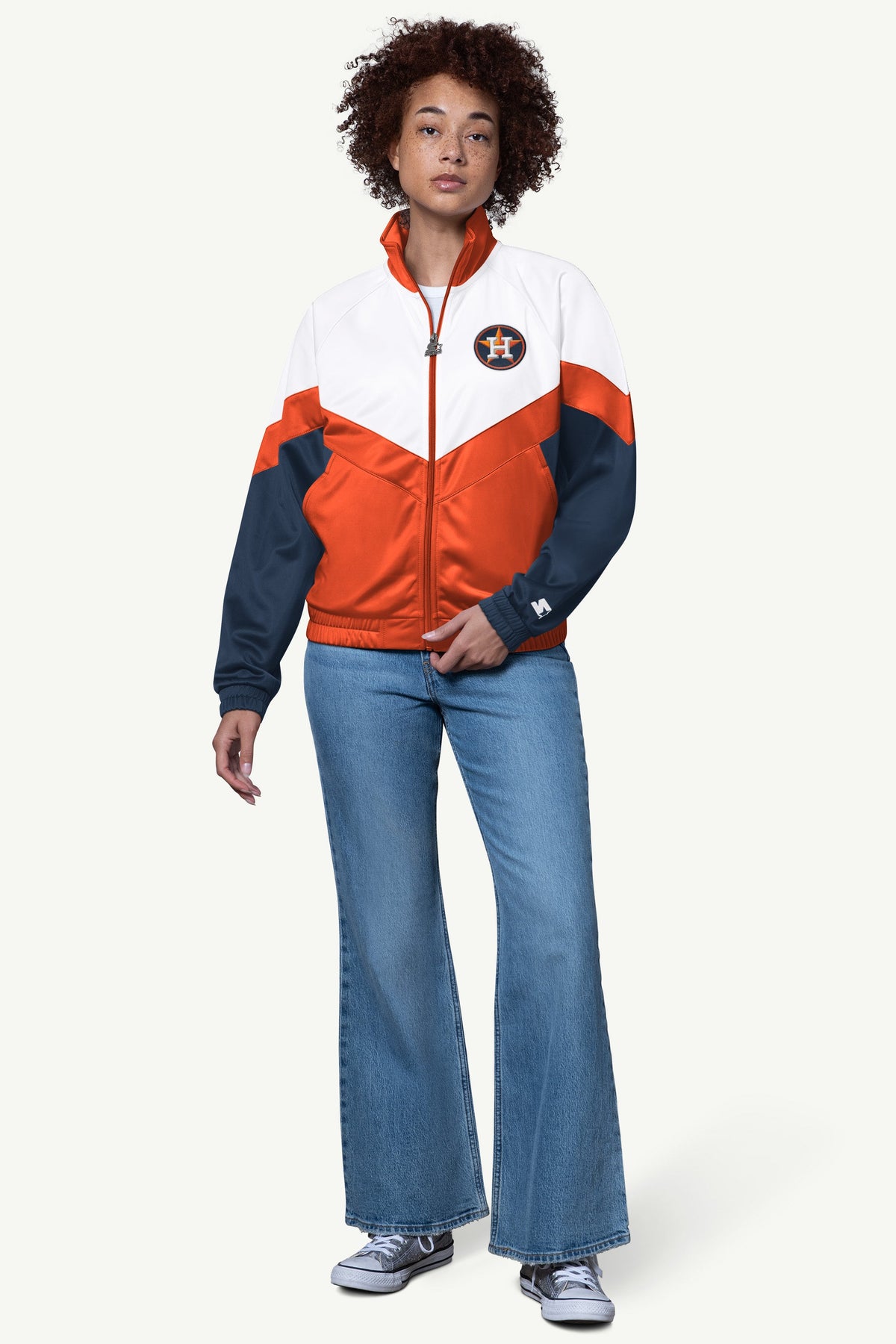Starter Special Offer / WOMENS HOUSTON ASTROS TEAMWORK TRACK JACKET