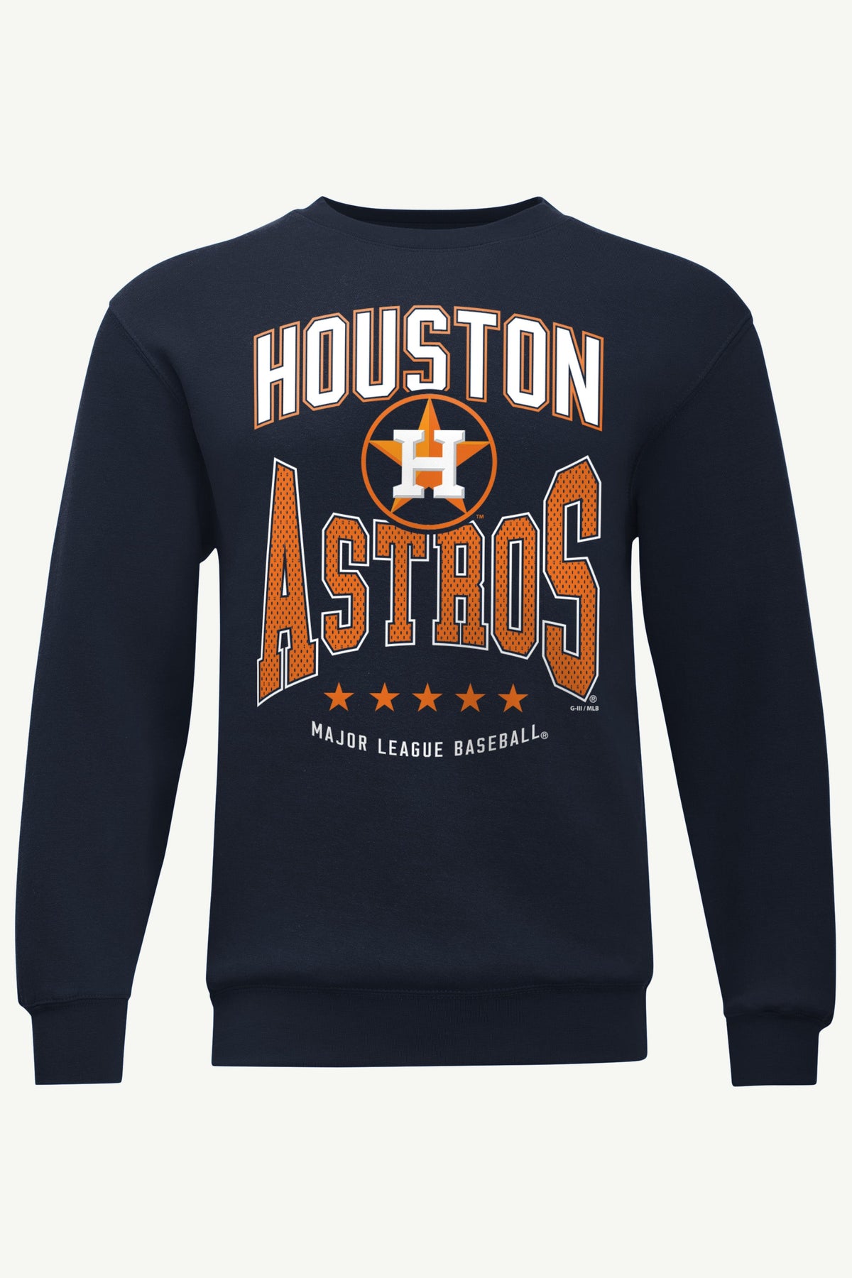 Starter Customer Favorite / MENS HOUSTON ASTROS CENTER SQUEEZE SWEATSHIRT