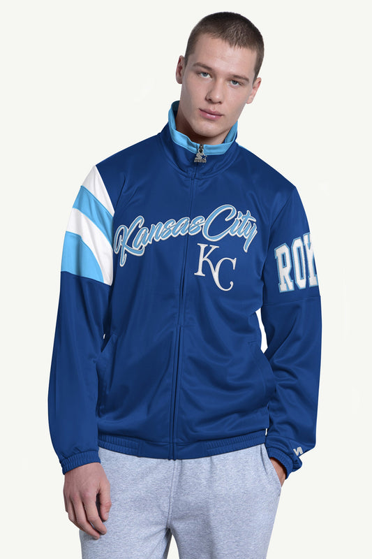 Starter Special Offer / MENS KANSAS CITY ROYALS HERITAGE TRACK JACKET