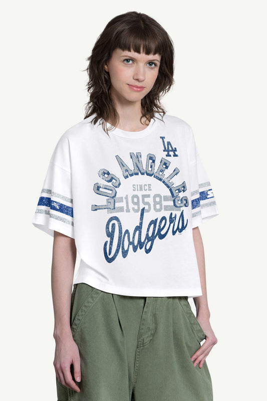 Starter Quality / WOMENS LOS ANGELES DODGERS OFFENSE SHORT SLEEVE T SHIRT