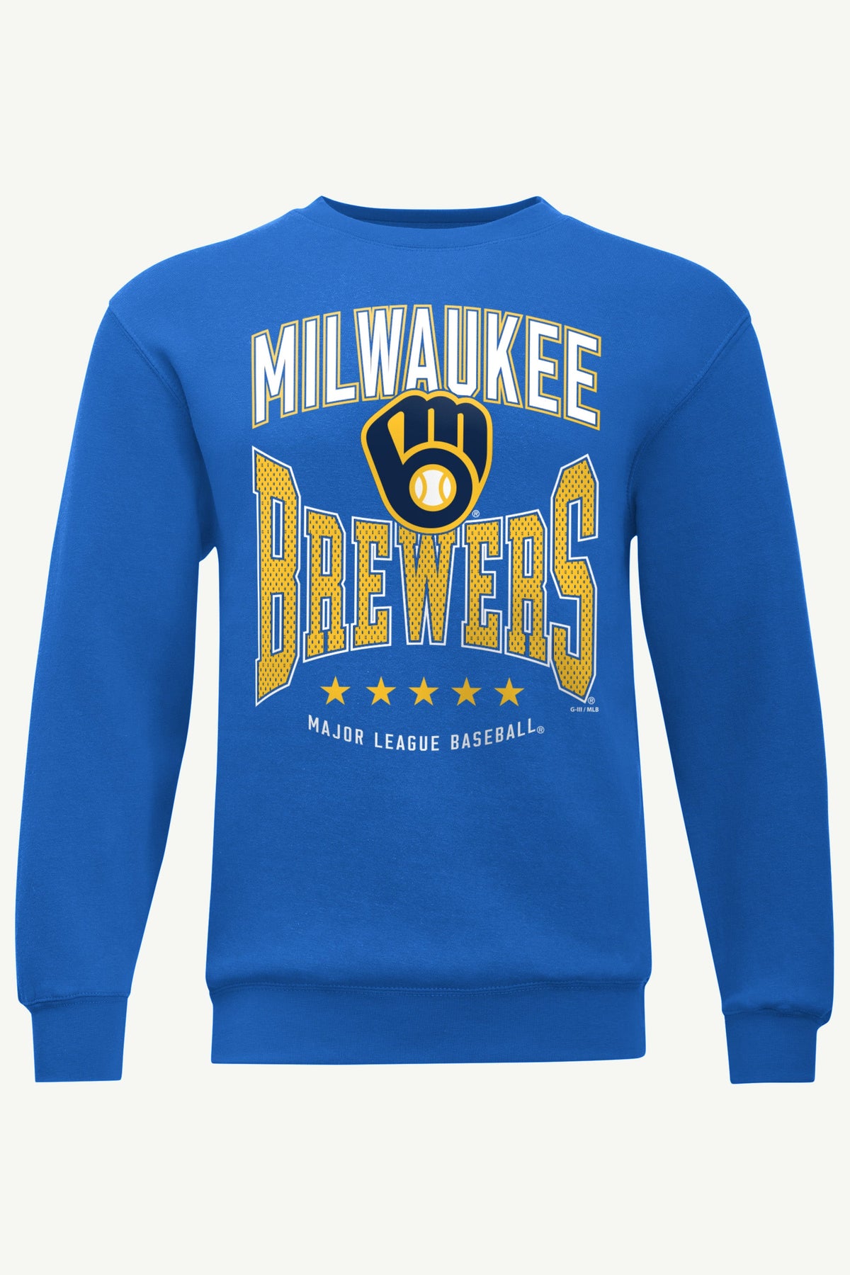 Starter Hot Sale / MENS MILWAUKEE BREWERS CENTER SQUEEZE SWEATSHIRT