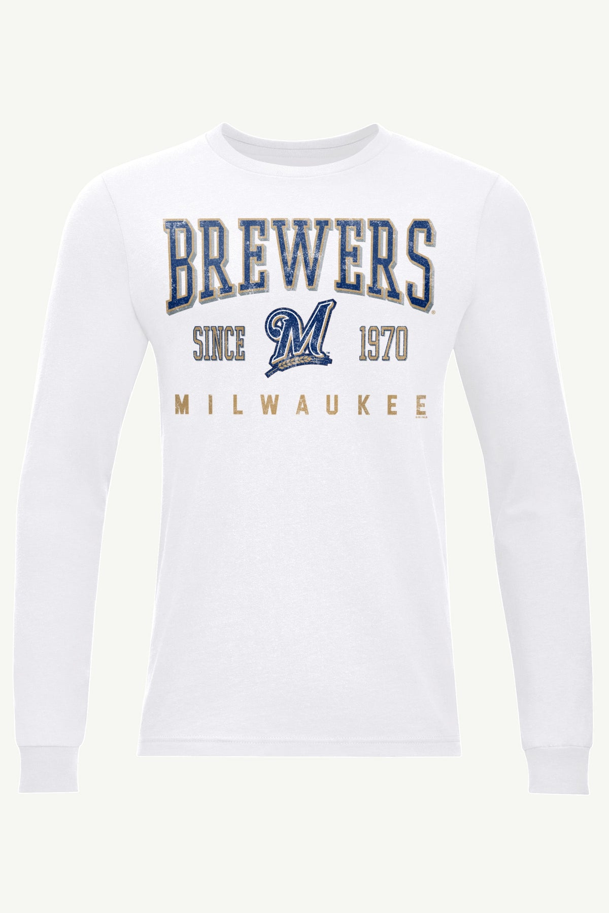 Starter Best Price / MENS MILWAUKEE BREWERS RETRO LONG SLEEVE T SHIRT