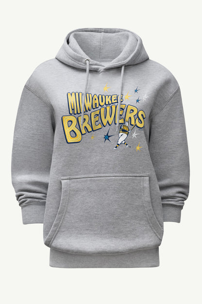 Starter Exclusive / WOMENS MILWAUKEE BREWERS FIREWORKS HOODIE