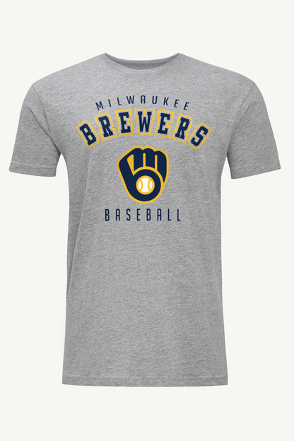 Starter Hot Sale / MENS MILWAUKEE BREWERS TEAM GRAPHIC T SHIRT
