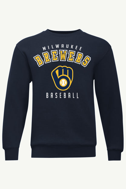 Starter Deals / MENS MILWAUKEE BREWERS GRAPHIC SWEATSHIRT