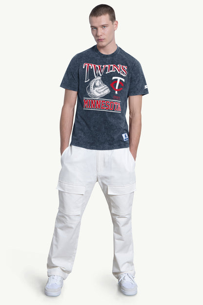 Starter Customer Favorite / MENS MINNESOTA TWINS SPIKE SHORT SLEEVE T SHIRT