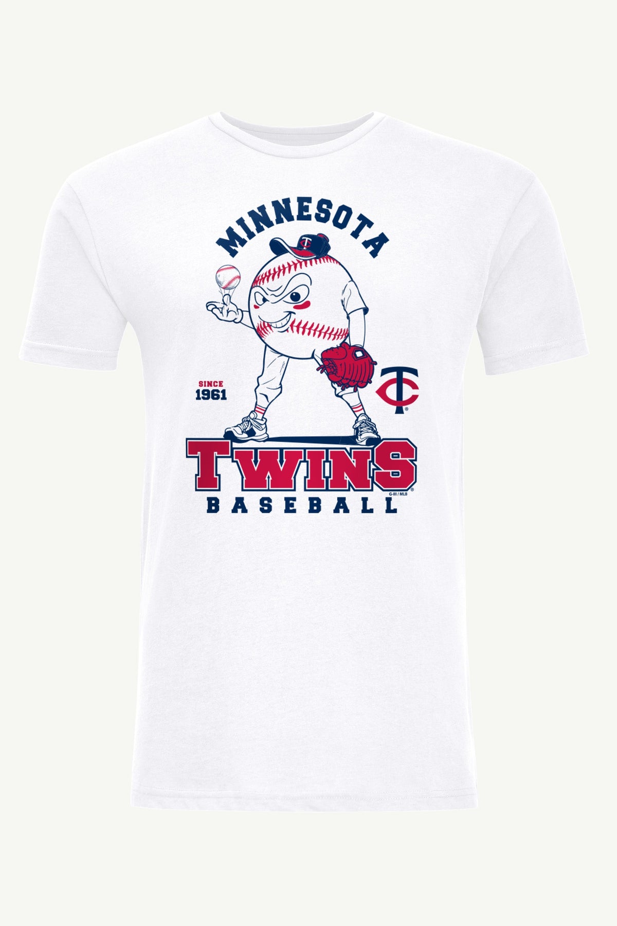 Starter Special Offer / MENS MINNESOTA TWINS BASEBALL CHARACTER SHORT SLEEVE T SHIRT
