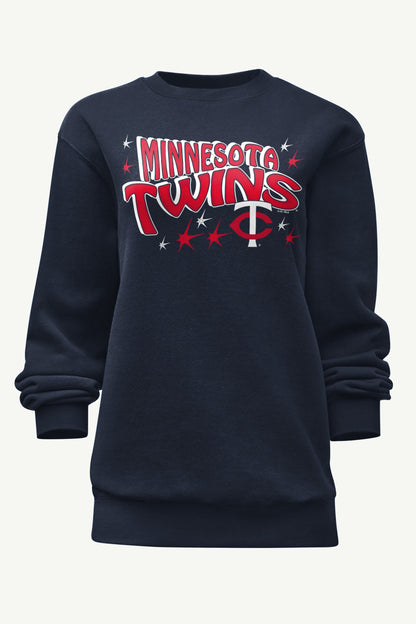 Starter Featured / WOMENS MINNESOTA TWINS FIREWORKS SWEATSHIRT