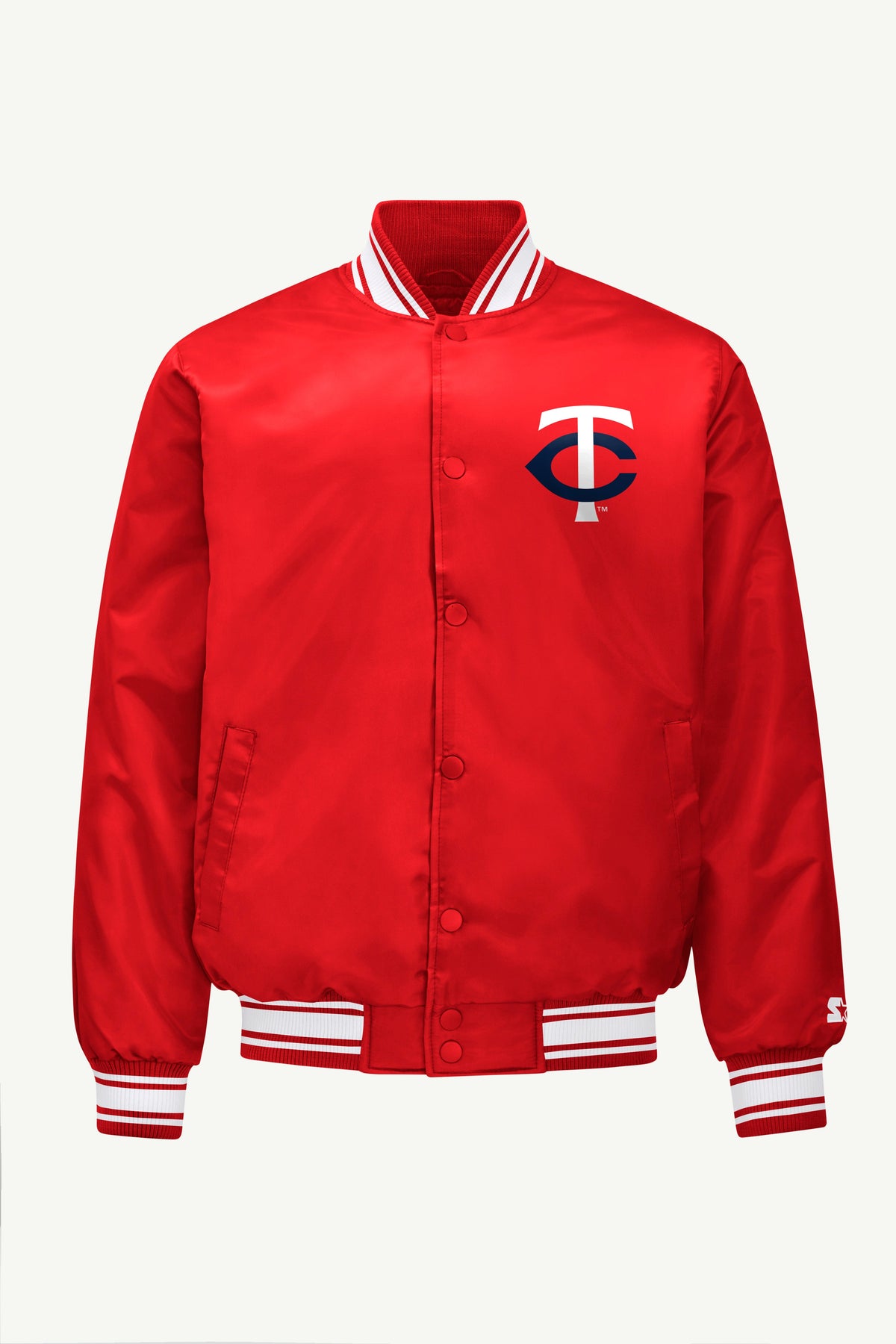 Starter Exclusive / MENS MINNESOTA TWINS SATIN VARSITY JACKET