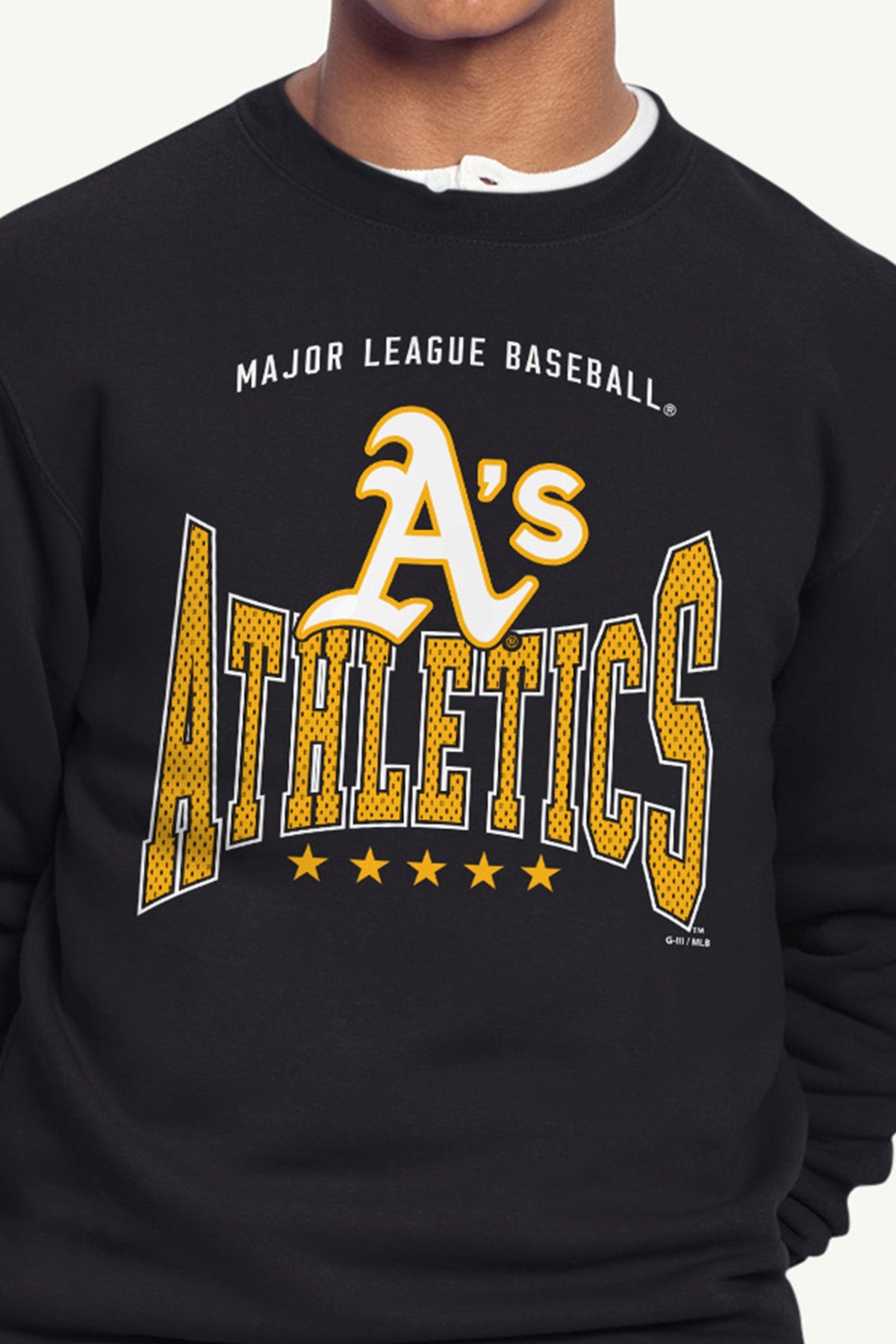 Starter Exclusive / MENS ATHLETICS CENTER SQUEEZE SWEATSHIRT