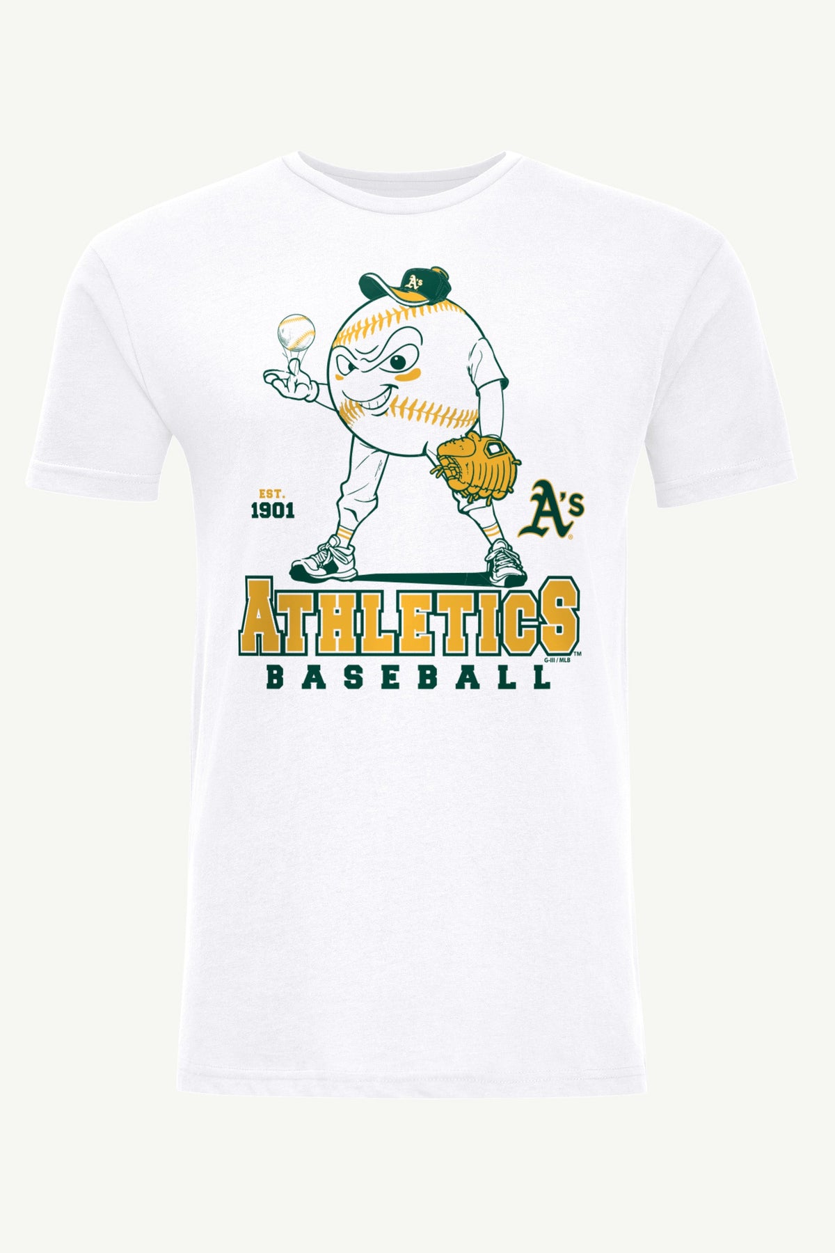 Starter Deals / MENS ATHLETICS BASEBALL CHARACTER SHORT SLEEVE T SHIRT