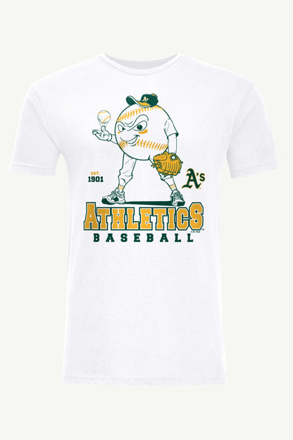Starter Deals / MENS ATHLETICS BASEBALL CHARACTER SHORT SLEEVE T SHIRT