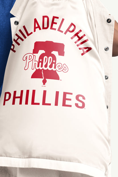Starter Latest / WOMENS PHILADELPHIA PHILLIES COACHES JACKET
