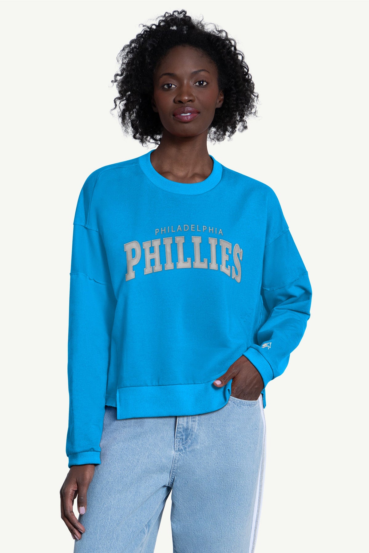 Starter Classic / WOMENS PHILADELPHIA PHILLIES CREW NECK SWEATSHIRT