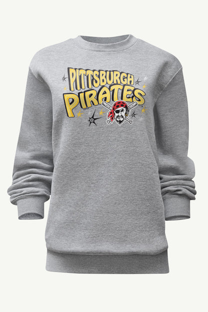 Starter Featured / WOMENS PITTSBURGH PIRATES FIREWORKS SWEATSHIRT