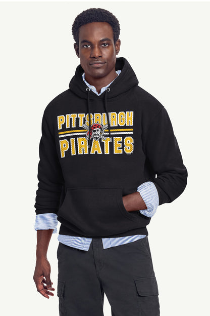 Starter Trending / MENS PITTSBURGH PIRATES MESH LOOK HOODIE