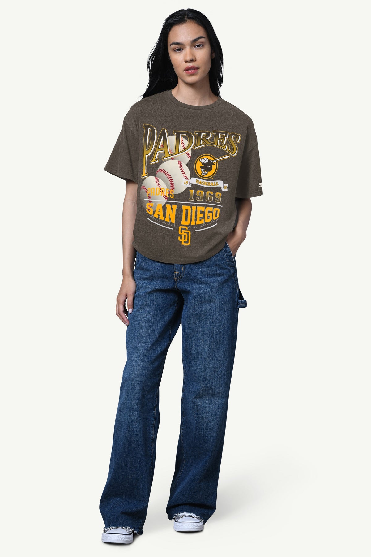 Starter Essential / WOMENS SAN DIEGO PADRES HALL OF FAME T SHIRT