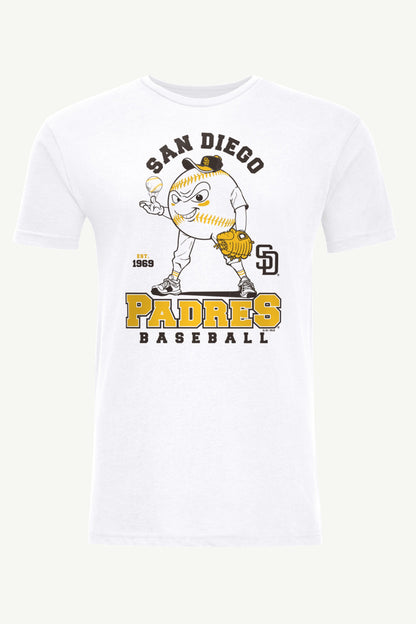 Starter Value / MENS SAN DIEGO PADRES BASEBALL CHARACTER SHORT SLEEVE T SHIRT
