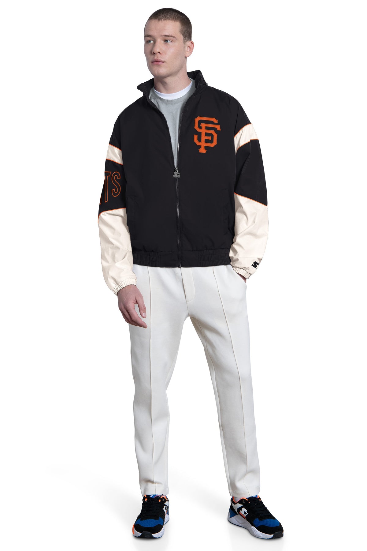 Starter Classic / MENS SAN FRANCISCO GIANTS THE GUST FULL ZIP JACKET
