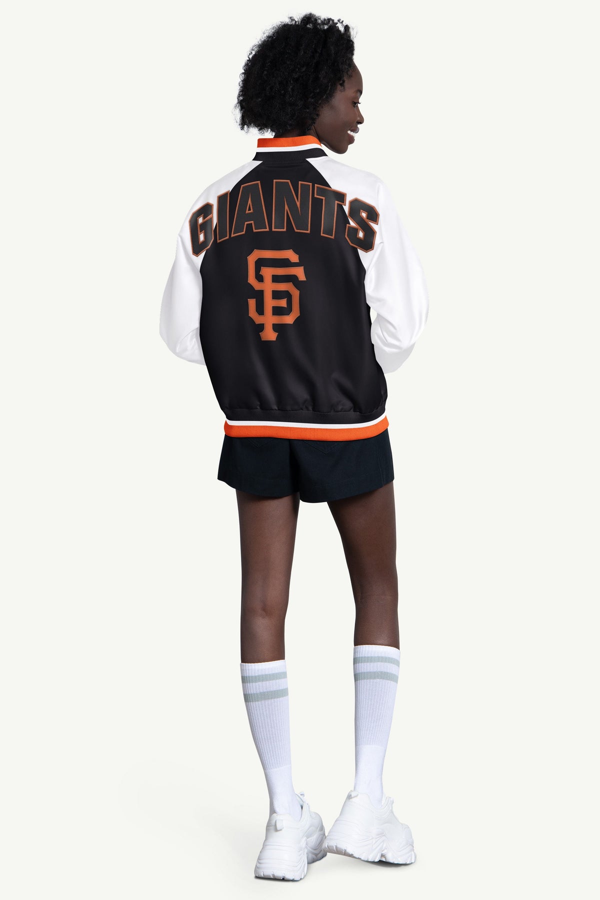 Starter Everyday / WOMENS SAN FRANCISCO GIANTS BLITZ VARSITY JACKET
