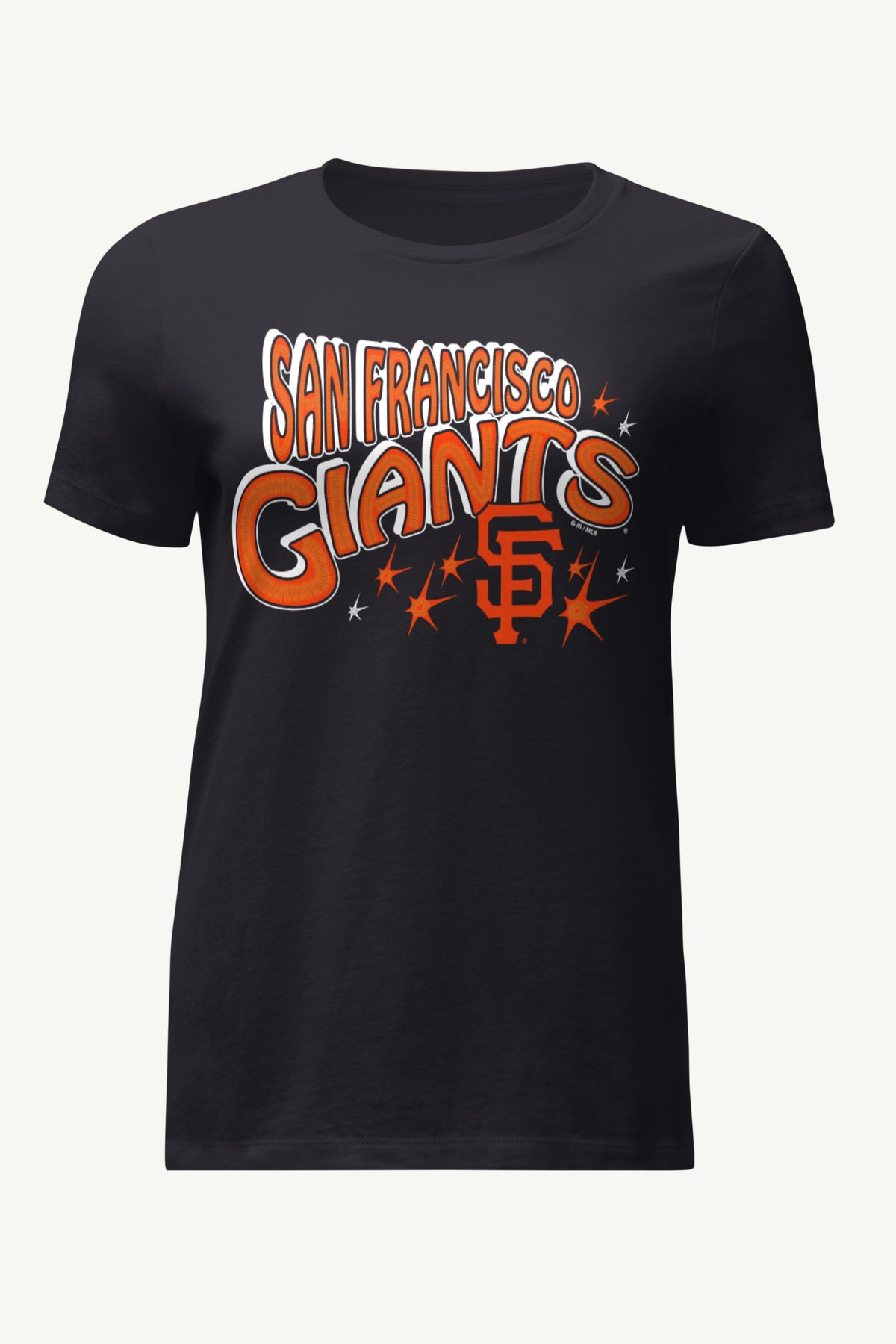 Starter Sale / WOMENS SAN FRANCISCO GIANTS FIREWORKS T SHIRT