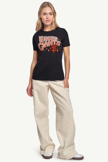 Starter Sale / WOMENS SAN FRANCISCO GIANTS FIREWORKS T SHIRT
