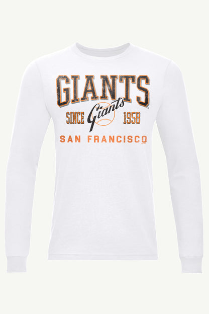 Starter Classic / MENS SAN FRANCISCO GIANTS RETRO LONG SLEEVE T SHIRT